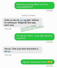 Load image into Gallery viewer, SERPENTINA CAPSULES: Standardized herbal supplement with antioxidant/ anti-inflammatory health benefits