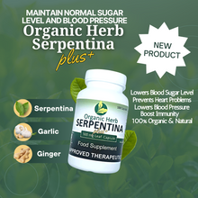 Load image into Gallery viewer, Organic Herb Serpentina Plus Capsules 100's