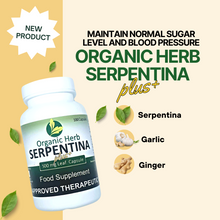 Load image into Gallery viewer, Organic Herb Serpentina Plus Capsules 100's