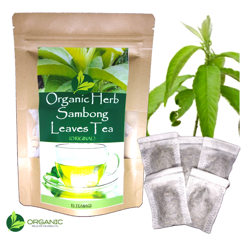 Organic Herb Sambong Leaves Tea (15 teabags) Organic Health Pharma