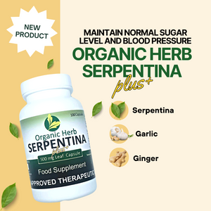 Organic Herb Serpentina Plus Capsules 100's