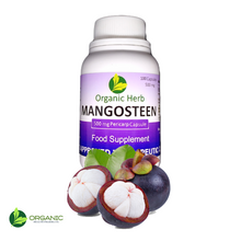 Load image into Gallery viewer, Organic Herb Mangosteen (Xantone) 100 Caps
