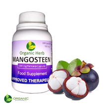 Load image into Gallery viewer, Organic Herb Mangosteen (Xantone) 100 Caps
