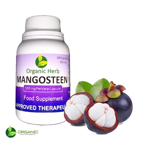 Organic Herb Mangosteen (Xantone) 100 Caps