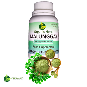 Organic Herb Malunggay (Moringa) 100 Caps