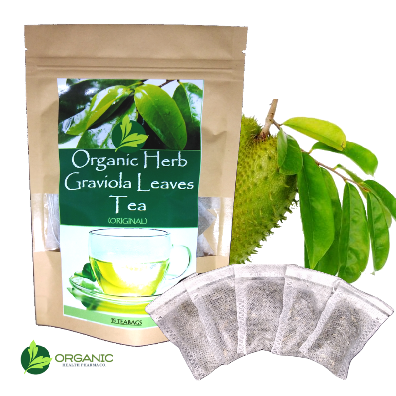Organic Herb Graviola (Guyabano) Leaves Tea (15 Teabags)