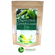 Load image into Gallery viewer, Organic Herb Graviola (Guyabano) Leaves Tea (15 Teabags)
