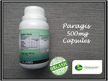 Load image into Gallery viewer, Paragis Caps 500mg x 100&#39;s (Organic Herb)
