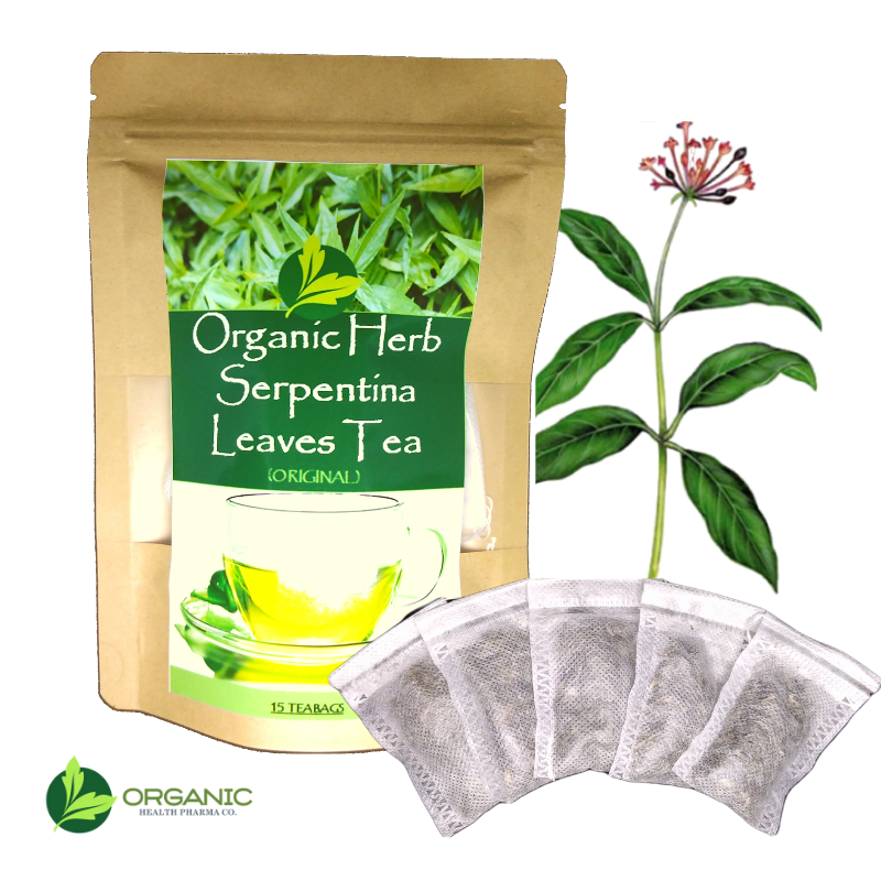 Organic Herb Serpentina Leaves Tea Original (10 Teabags)