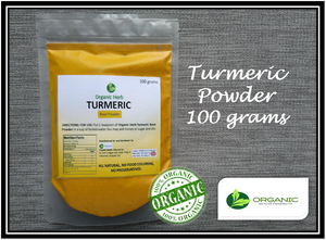 Turmeric Powder 100 grams (Organic Herb)